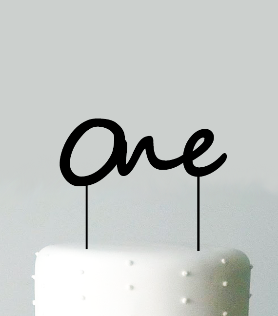 ONE Cake Topper