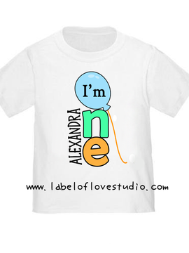 Birthday Balloon Romper/ Tee