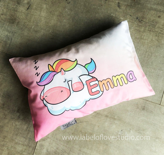 Party Unicorn Personalized Pillow