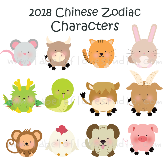 Cheerful Zodiac Family Tees (2018 edition)