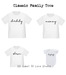 Personalized-Classic Family Tees-with name Singapore