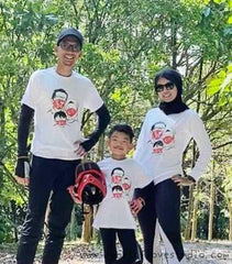 Personalized-We can do it! Singapore! Family Tees-with name Singapore