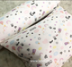 Personalized-baby-Candy Unicorn Bedding Set-kid pillow bolster beansprout Singapore