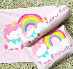 Personalized-baby-Magical Unicorn Bedding Set-kid pillow bolster beansprout Singapore