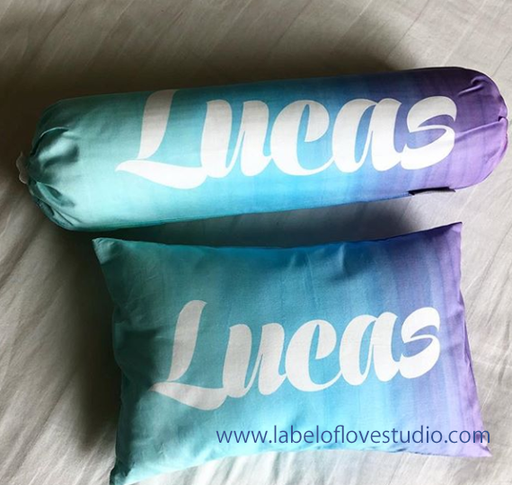 Personalized-baby-Ocean Hues Bedding Set-kid pillow bolster beansprout Singapore