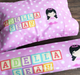 Personalized-baby-Pretty Princess Bedding Set-kid pillow bolster beansprout Singapore