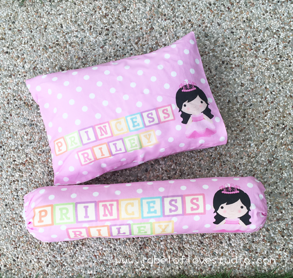 Personalized-baby-Princess Long Locks Bedding Set-kid pillow bolster beansprout Singapore