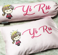 Personalized-baby-Princess Vivi Bedding Set-kid pillow bolster beansprout Singapore