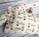 Personalized-baby-Tea Party Bedding Set-kid pillow bolster beansprout Singapore
