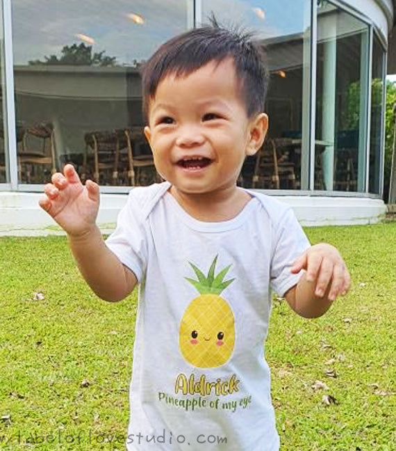 Ong Lai Pineapple Baby (Cute fruit series) Romper/ Tee