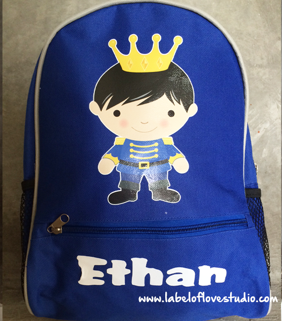 Personalized Prince Valiant Backpack