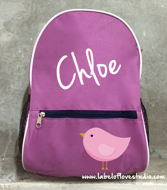 Personalized Backpack Big Name (design your own)