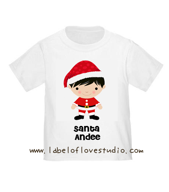Sweet Santa Romper/ Tee