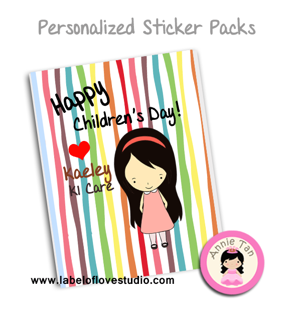 Children's Day Sticker Pack — Label of Love Studio