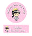 Sweety Princess Iron On Labels-name-sticker-Singapore-school