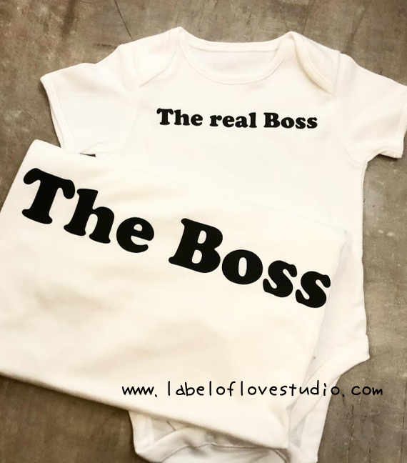 The Real Boss Father and Son Set