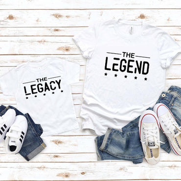 Legend and Legacy Father and Child tee set