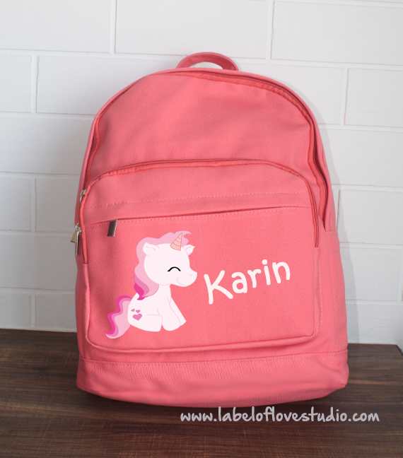 Big Backpack: Pink Unicorn