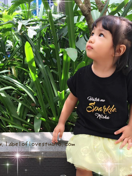 Watch Me Sparkle Romper/ Tee