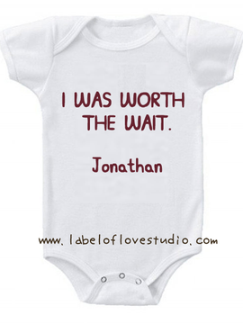 Worth the Wait Romper/ Tee