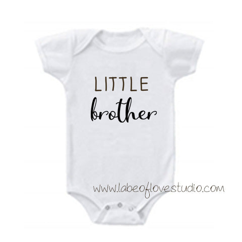 Little Brother Romper/ Tee