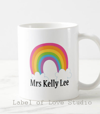 My Rainbow Personalized Cup