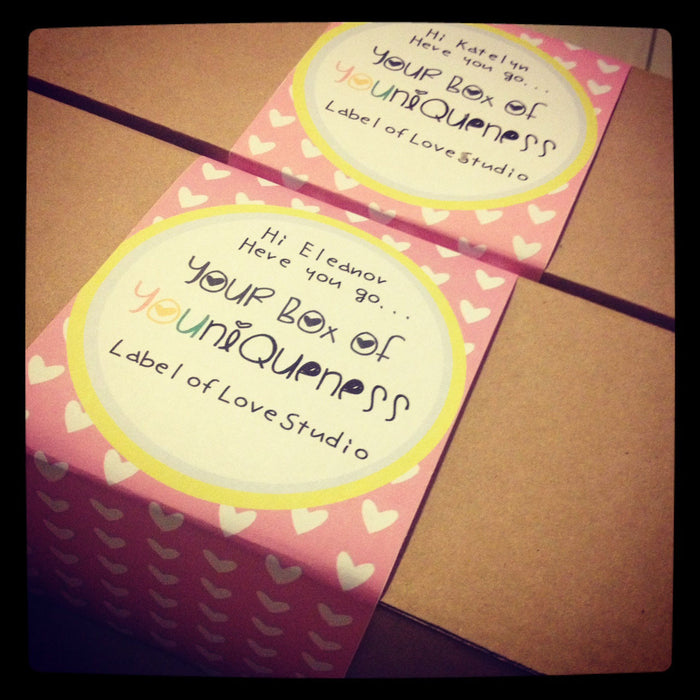 Unicorn Love in Blue